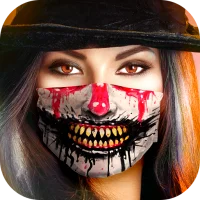 Masker wajah Halloween