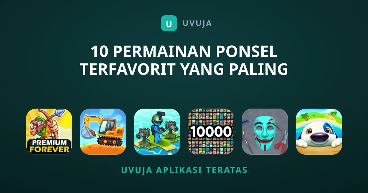 10 Permainan Ponsel Terfavorit yang Paling Banyak Diunduh